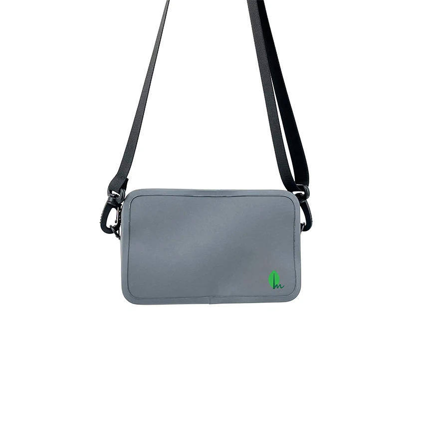 Gray waterproof small shoulder bag Gray waterproof small shoulder bag